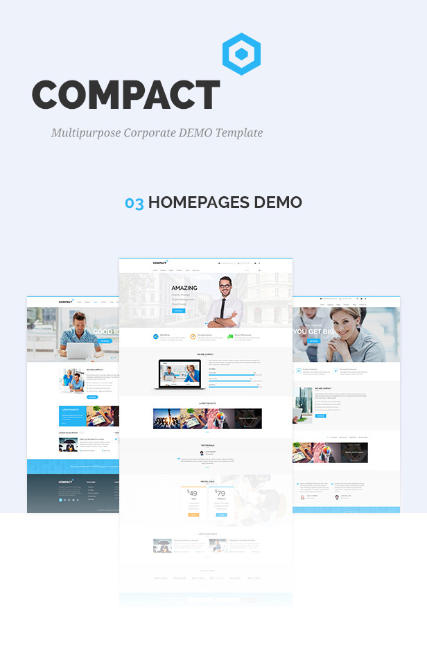 Compact - Corporate Multipurpose WordPress Theme 