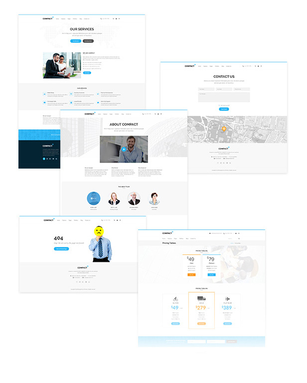 Compact - Corporate Multipurpose WordPress Theme 